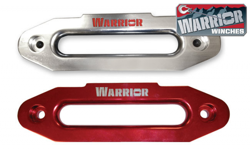 Aluminiumseilfenster Warrior mit Logo silver mit rotem Logo