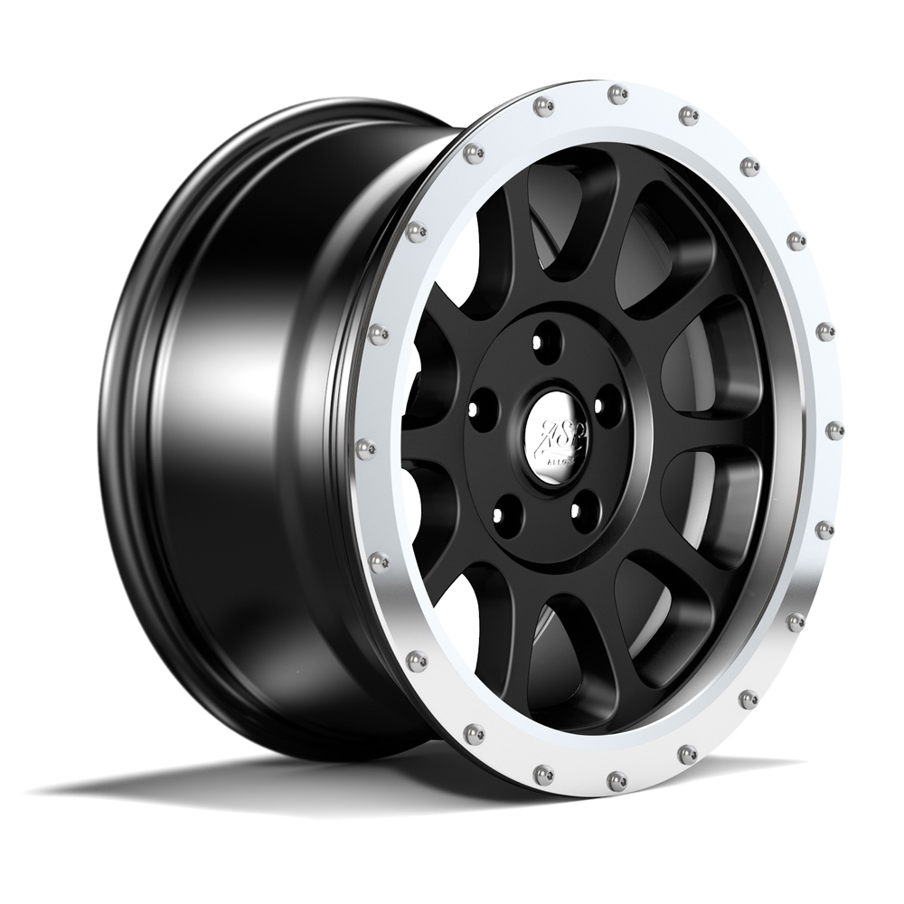 Felgenring WR10 silber eloxiert Jeep Wrangler JL / JLU