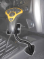 Preview: Halter für IBS-DBS und DBI-DBS, Schwanenhals 235mm
