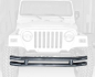 Preview: Doppelrohr Frontstoßstange Tube Bumber Jeep Wrangler TJ