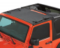 Preview: Bikinitop Targa Style Black Diamond 4 Tuerer - Jeep JK 07 - 18