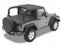 Preview: Header Bikinitop Black Diamond - 2-Tuerer Wrangler JK 10 - 16