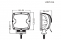 Preview: 80W LTPRTZ® 5" LED Scheinwerfer Fernlicht 30° E-Kennung 10-32V chrome