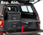 Preview: Outback Modular Schublade, mit Auszug, 505x1355x310 (Außen in mm), grau