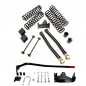 Preview: EVO MFG 3" Enforcer Kit High Steer mit TueV  mit Laengslenker vorne unten  4 - Tuerer Jeep JK 07-18