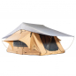 Preview: Freelife Stoff Dachzelt 140cm Grau / Khaki Outback Home