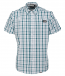 Preview: MAN COTTON CHECK SHIRT SHORT SLEEVES J5S Gr. L light grey