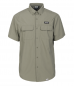 Preview: MAN COTTON SHIRT SHORT SLEEVES W/POCKETS J5S Gr. L Dusky Green