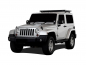 Preview: Jeep Wrangler JK 2 Door (2007-Current) Slimline II 1/2 Extreme Roof Rack Kit - von Front Runner