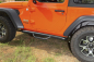 Preview: Rugged Ridge Spartan Nerf Bar, schwarz Hammerschlag, Jeep JL 18- 2-Tuerer