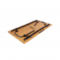 Preview: Campingtisch VICKYWOOD Faltbar Bamboo 70