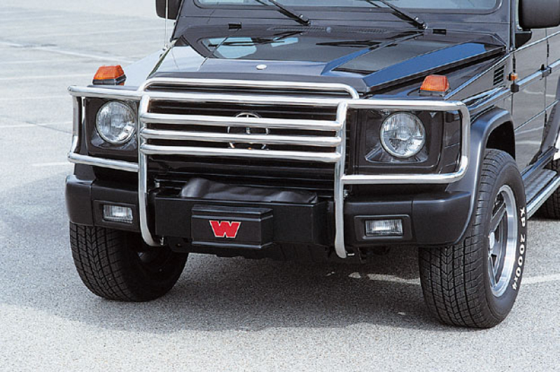 Frontbügel Ø 42 mm, Alu schwarz G 463, -1998