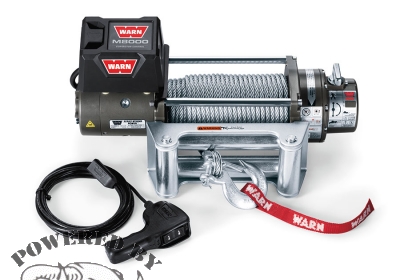 Preview: SEILWINDE WARN M8000 12V 3.600 KG ZUGKRAFT