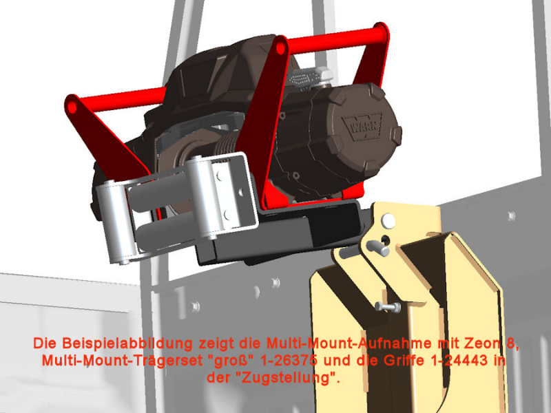 Multi-Mount Set für Ladefläche