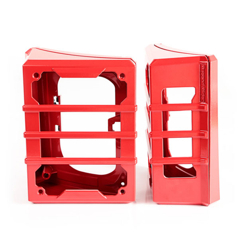 Rugged Ridge Elite Tail Light Guards/ Schutzgitter Rückleuchte Jeep Wrangler JK 07-18  rot