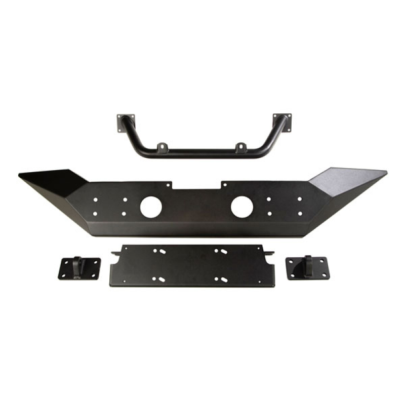 Rugged Ridge Spartan Front Bumper mit Bügel und High Clearance Ecken Jeep JL 18-