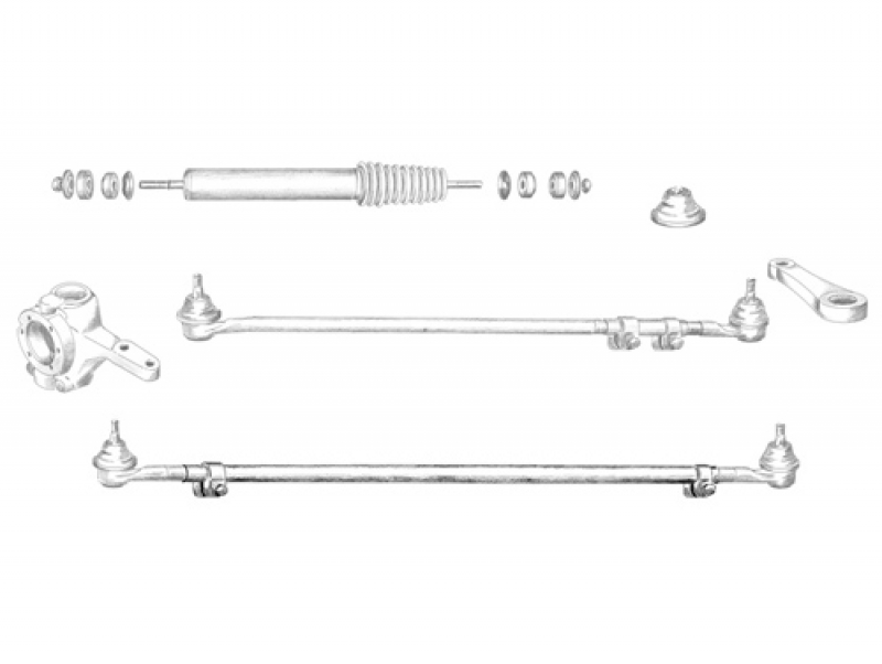 Spurstangenrohr CJ7: 82 - 86