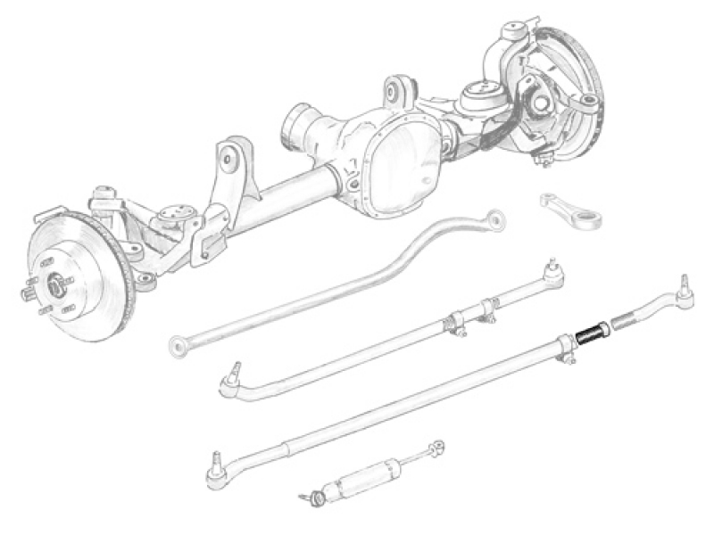 Einstellmuffe  Spurstange  Wrangler JK: 07 - 18