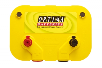 OPTIMA BATTERIE YELLOW TOP 4,2LU, MIT 4 ANSCHLueSSEN