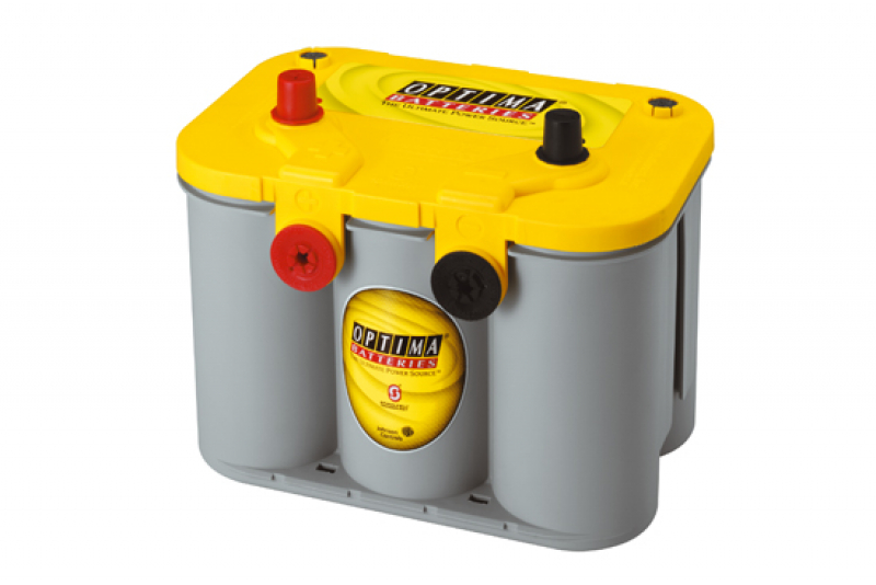 OPTIMA BATTERIE YELLOW TOP 4,2LU, MIT 4 ANSCHLueSSEN