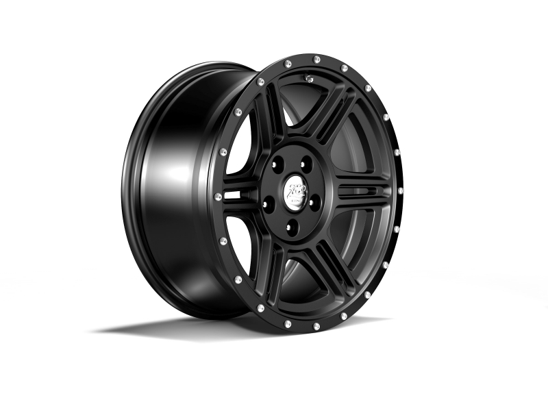 NEW YORK Alloys Alufelge schwarz 8,5x17 ET +32 mit TÜV-Gutachten Jeep Wrangler JL / JLU