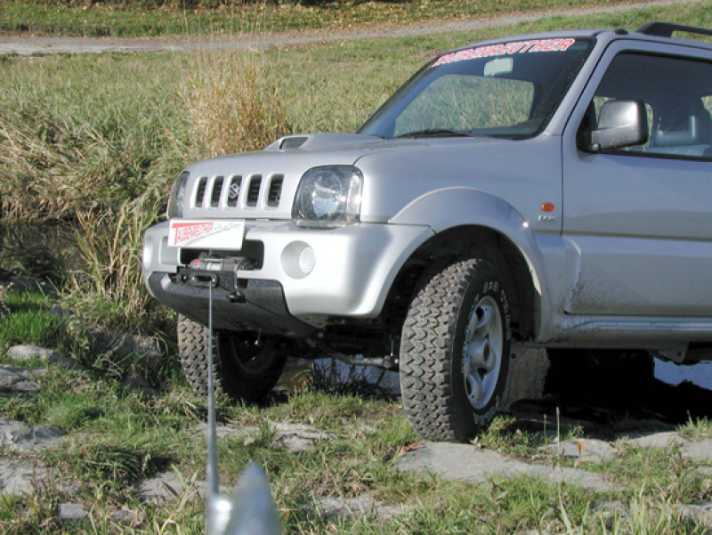 Seilwinden Set Suzuki Jimny Benziner mit WARN ProVantage 4500-S