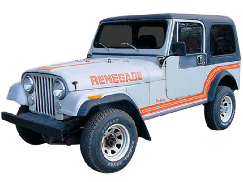 Dekorset  Renegade orange CJ: 85 - 86