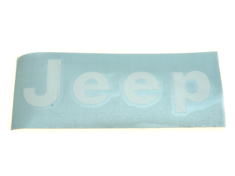 Dekorset  Jeep Seitlich weiss CJ: 76 - 86 | YJ: 87 - 95