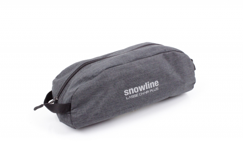 SNOWLINE LASSE PLUS FALTBARER CAMPINGSTUHL, GRAU, 35CM SITZHoeHE