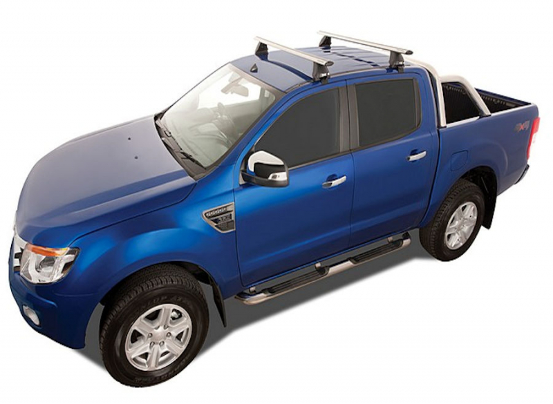 RHINO RACK 2500 VORTEX QUERTRÄGER (2), FORD RANGER DOKA, 1375MM ,KLEMMSYSTEM