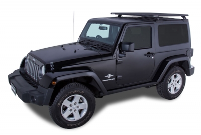 RHINO RACK PIONEER PLATTFORM 1328X1426MM BACKBONE, RLT600, WRANGLER JK, 2-TRG.