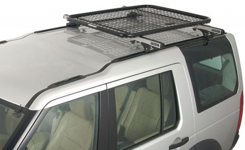 RHINO RACK DACHTRÄGER M. GITTER, STAHL, 1245 X 940, SCHWARZ PULVERBESCHICHTET