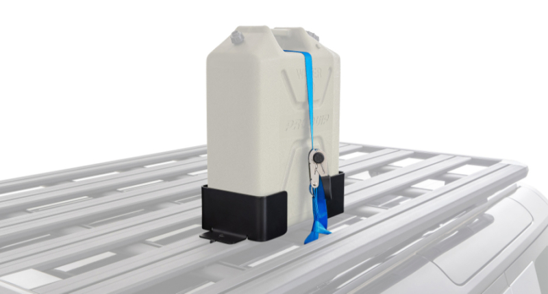 RHINO RACK SINGLE KANISTERHALTER, MIT ZURRGURT UND ZWIFLOC