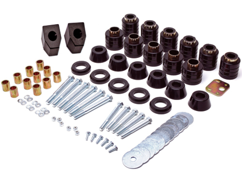 Karrosseriebuchsen Set +1" = 25mm Polyurethane Wrangler YJ 87 - 95