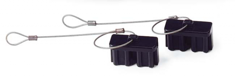 WARN Booster-Kabel 5+1 m, mit Batterie- klemmen + 175A Stecker