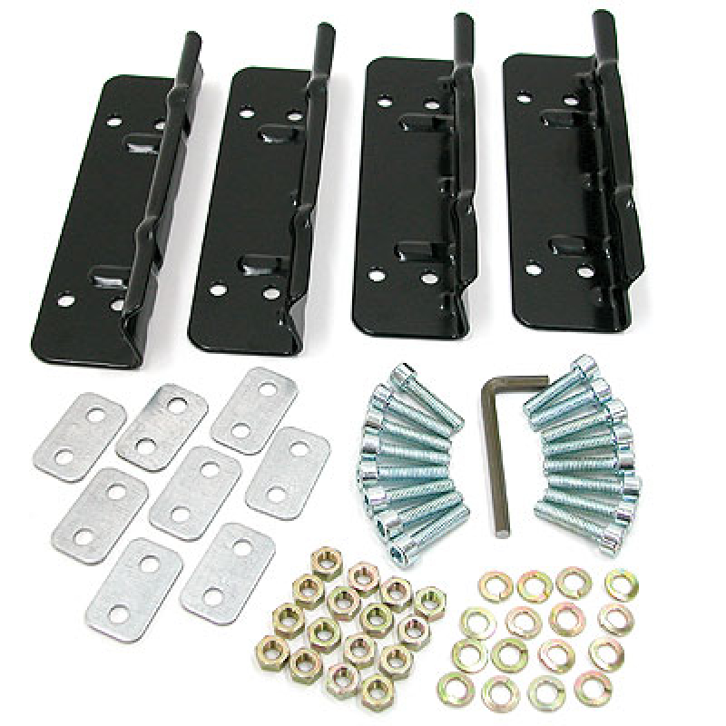 RHINO RACK REGENRINNEN FÜR HARDTOPS UNIVERSELL, SEITLICH, (4 STÜCK)