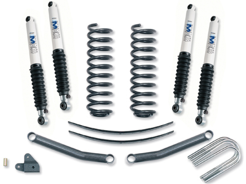 +3'' = 75mm mit MX Stoßdämpfer - Cherokee XJ 84 - 01