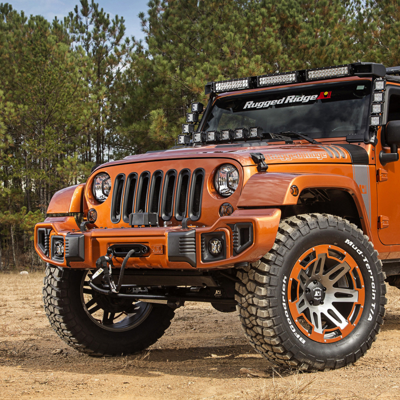 Rugged Ridge Elite Side Marker Guard/ Seitenblinker Schutzgitter Jeep Wrangler JK 07-18