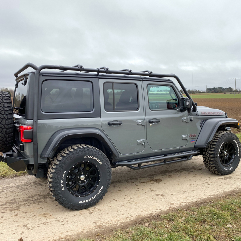 Dachgepäckträger SRC schwarz Smittybilt Jeep Wrangler JL / JLU