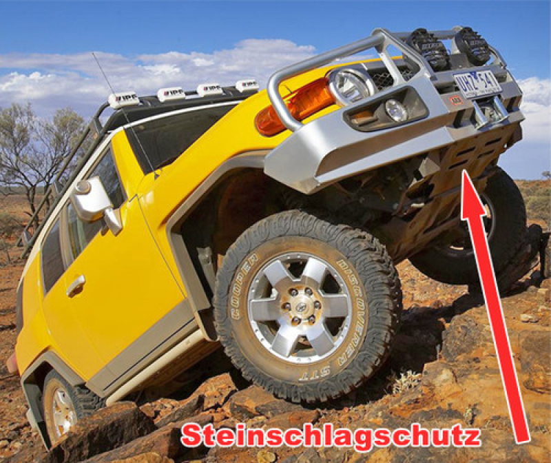 STEINSCHUTZPLATTE TOYOTA FJ CRUISER ZUR ARB-STOßSTANGE GWTEC-2-3420210