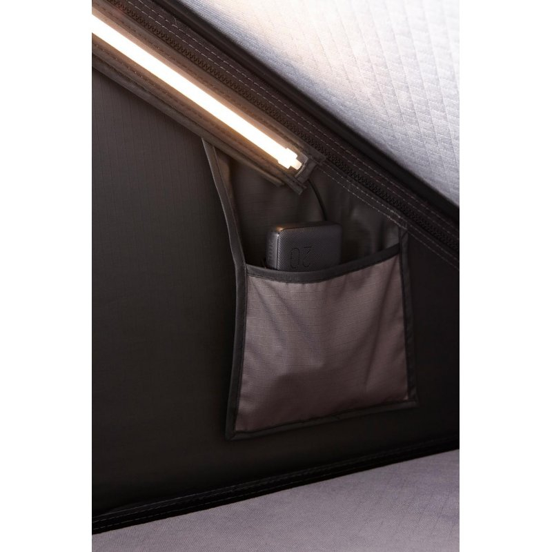 Alu Triangle Hartschalen Dachzelt CUMARU LIGHT 127 ECO grau