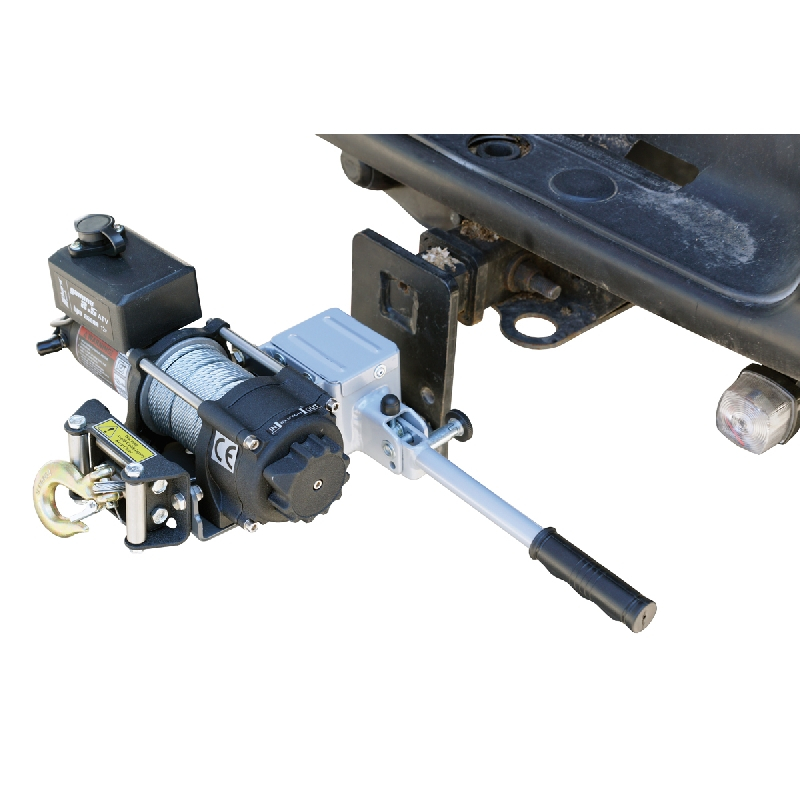 Anhängerwindenset Gamma Heck 2.5 ATV Seilwinde 1,1 T 12 V