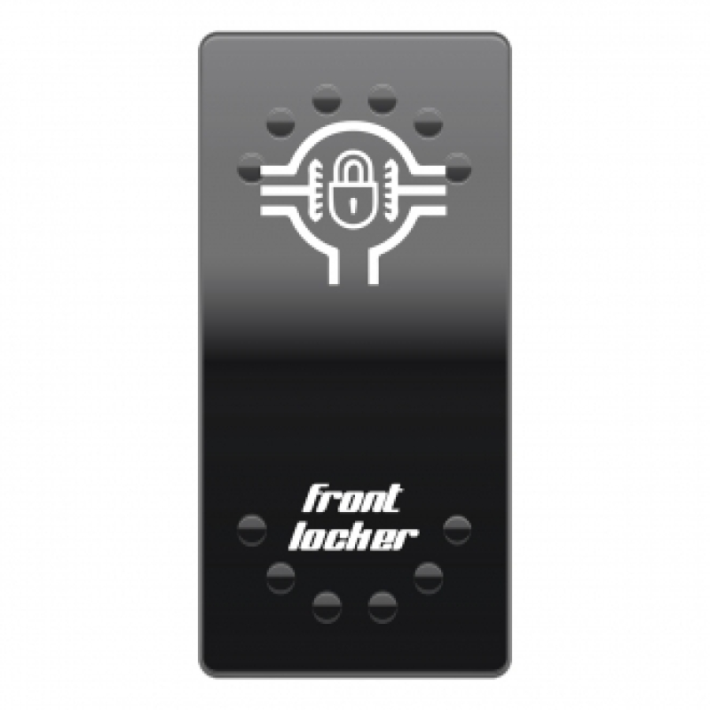 Wippenschalter Cover Front Diff Lock horntools Offroad Switch Wipp Schalter Laserbeschriftet für Hintergrundbeleuchtung horntools Rocker Sw