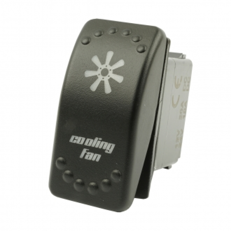 Wippenschalter Cooling Fans horntools Offroad Switch Wipp Schalter mit LED Beleuchtung horntools Rocker Switch Wipp Schalter