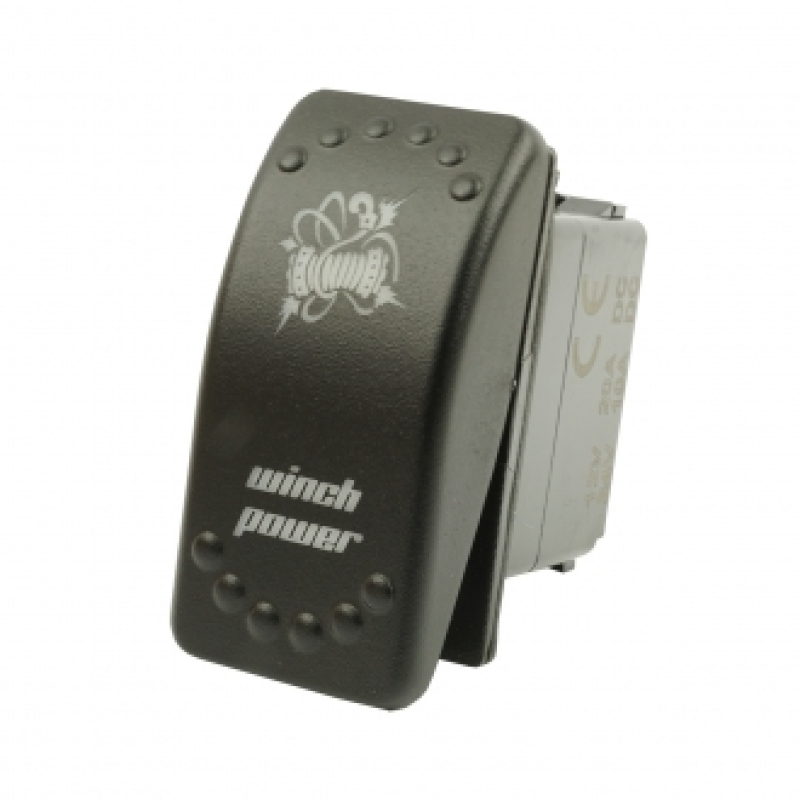 Wippenschalter WINCH POWER II horntools Offroad Switch Wipp Schalter mit LED Beleuchtung horntools Rocker Switch Wipp Schalter