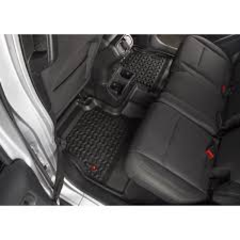 Rugged Ridge Fußmatte hinten, Gummi Jeep JL 18- 4-Tuerer