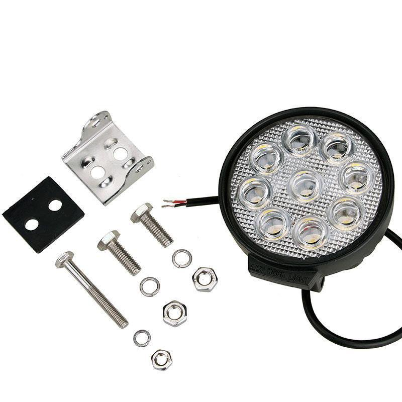 LIGHTPARTZ® LED Arbeitsscheinwerfer 27W 1700lm Combo Light 20° 60° 10-30V OFFROAD