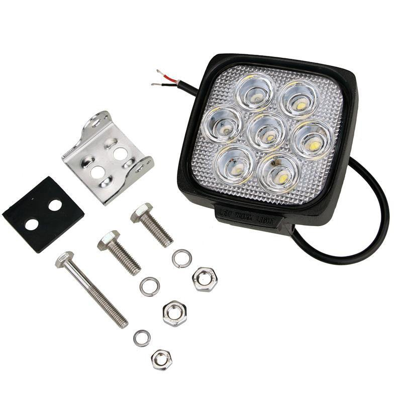 LIGHTPARTZ® LED Arbeitsscheinwerfer 48W 4" 4000lm Spot Light 10° 10-30V OFFROAD