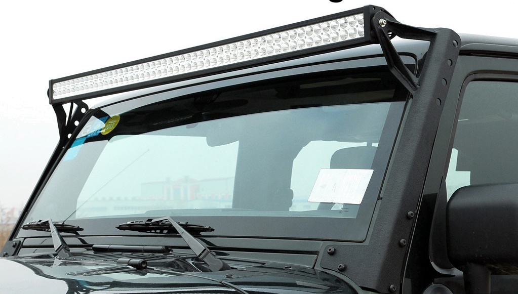 Jeep Fahrwerk - Jeep zubehör - Jeep JK - LED Balken halter 50 Jeep JK 2007  - 2014
