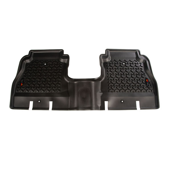 Rugged Ridge Fußmatte hinten, Gummi Jeep JL 18- 4-Tuerer